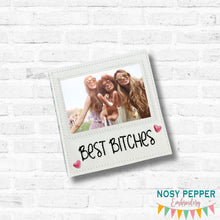 Load image into Gallery viewer, Best B!tches frame 25 Fall Mature Mystery Bundle machine embroidery design DIGITAL DOWNLOAD