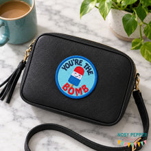 Load image into Gallery viewer, You're The Bomb patch (2 sizes included) machine embroidery design DIGITAL DOWNLOAD