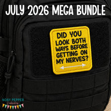 Load image into Gallery viewer, Did You Look patch (2 sizes included) machine embroidery design DIGITAL DOWNLOAD