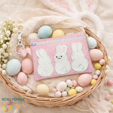 Load image into Gallery viewer, Bunny Butt ITH Bag 4 sizes available machine embroidery design DIGITAL DOWNLOAD