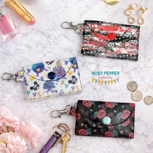 Load image into Gallery viewer, Snap Card Case Embroidery Design – ITH Wallet – 4x4 &amp; 5x7 Hoops – Digital Download