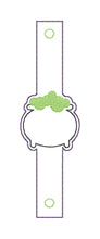 Load image into Gallery viewer, Cauldron Shoe Charms machine embroidery design single and multi files (3 versions included) DIGITAL DOWNLOAD