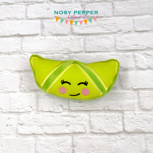 Citrus stuffie (5 sizes included) machine embroidery design DIGITAL DOWNLOAD