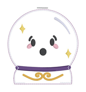 Crystal Ball & Planchette mini stuffie set machine embroidery design machine embroidery design DIGITAL DOWNLOAD