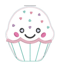 Load image into Gallery viewer, Cupcake squishy mini stuffie machine embroidery design machine embroidery design DIGITAL DOWNLOAD