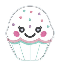Load image into Gallery viewer, Cupcake squishy stuffie (5 sizes included) machine embroidery design machine embroidery design DIGITAL DOWNLOAD