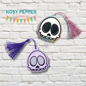 Cute Skull Set machine embroidery file (single and multi files included) DIGITAL DOWNLOAD