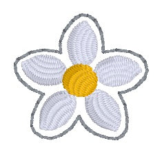 Daisy feltie embroidery file (single and multi files included) MB March '24 DIGITAL DOWNLOAD