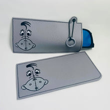 Load image into Gallery viewer, Sad Donkey Glasses case  (2 versions included) machine embroidery design DIGITAL DOWNLOAD