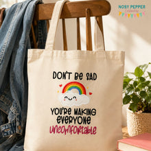 Load image into Gallery viewer, Don't Be Sad machine embroidery design (4 sizes included) DIGITAL DOWNLOAD