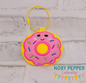 Donut mini stuffie machine embroidery design machine embroidery design DIGITAL DOWNLOAD