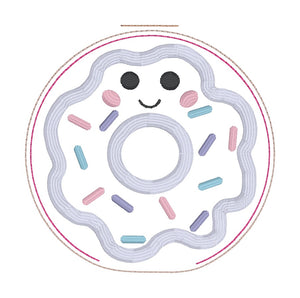 Donut mini stuffie machine embroidery design machine embroidery design DIGITAL DOWNLOAD