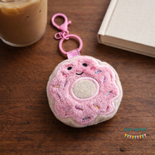 Load image into Gallery viewer, Donut mini stuffie machine embroidery design machine embroidery design DIGITAL DOWNLOAD