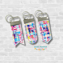 Load image into Gallery viewer, Shortie fob set machine embroidery file (3 styles and multi included) DIGITAL DOWNLOAD