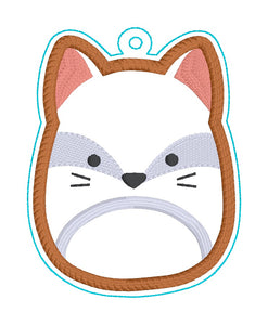 Fox Squishy Applique bookmark machine embroidery file DIGITAL DOWNLOAD