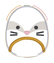 Load image into Gallery viewer, Fox squishy mini stuffie machine embroidery design DIGITAL DOWNLOAD