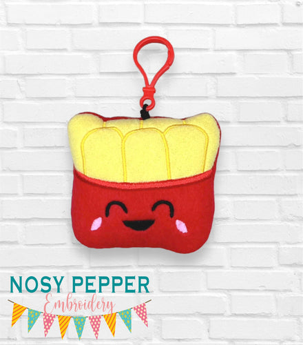 Fries mini stuffie machine embroidery design machine embroidery design DIGITAL DOWNLOAD