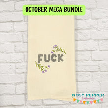 Load image into Gallery viewer, F@ck Cross-Stitch machine embroidery design Fall 25 Mature Mystery Bundle (5 sizes included) DIGITAL DOWNLOAD