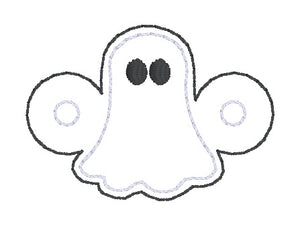 Ghost Shoe Charms machine embroidery design single and multi files (3 versions included) DIGITAL DOWNLOAD