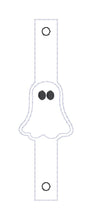 Load image into Gallery viewer, Ghost Shoe Charms machine embroidery design single and multi files (3 versions included) DIGITAL DOWNLOAD