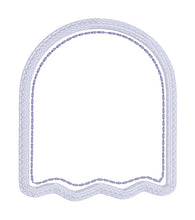 Load image into Gallery viewer, Hey Ghoul ITH tray and wipe set machine embroidery design (includes 2 sizes of trays and wipes) DIGITAL DOWNLOAD&#39;