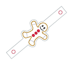 Gingerbread Shoe Charms Oct '24 Patreon Bundle machine embroidery design single and multi files (3 versions included) DIGITAL DOWNLOAD