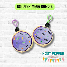 Load image into Gallery viewer, Halloween Cookies mini stuffies machine embroidery designs DIGITAL DOWNLOAD