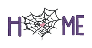 Home Web embroidery design (5 sizes included) DIGITAL DOWNLOAD