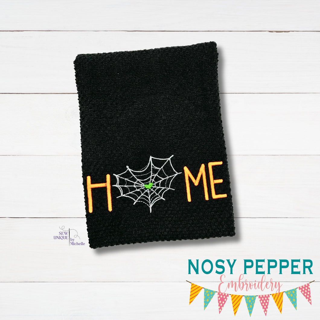 Home Web embroidery design (5 sizes included) DIGITAL DOWNLOAD