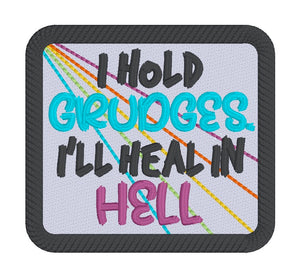 Copy of Grumpy Candy Corn patch machine embroidery design (2 sizes included) DIGITAL DOWNLOAD