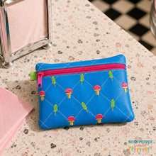 Load image into Gallery viewer, Ice Cream Quilted ITH Bag (4 sizes available) machine embroidery design DIGITAL DOWNLOAD