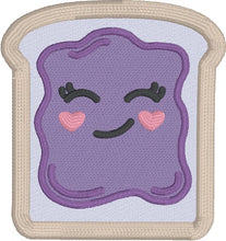 Load image into Gallery viewer, Jelly patch machine embroidery design (2 sizes included) DIGITAL DOWNLOAD