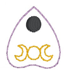 Mini Planchette feltie embroidery file (single and multi files included) DIGITAL DOWNLOAD