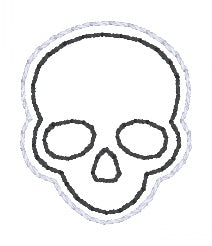 Mini Skull feltie embroidery file (single and multi files included) DIGITAL DOWNLOAD