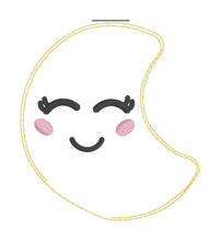 Load image into Gallery viewer, Star and Moon mini stuffie machine embroidery design machine embroidery design DIGITAL DOWNLOAD
