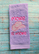 Load image into Gallery viewer, More Is More machine embroidery design (5 sizes included)-AUGUST 26 MB- DIGITAL DOWNLOAD