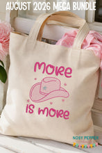 Load image into Gallery viewer, More Is More machine embroidery design (5 sizes included)-AUGUST 26 MB- DIGITAL DOWNLOAD