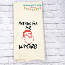 Load image into Gallery viewer, Nothing For You, Wh@re machine embroidery design (4 sizes included) DIGITAL DOWNLOAD