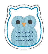 Load image into Gallery viewer, Owl feltie embroidery file DEC 24 Mystery Bundle DIGITAL DOWNLOAD