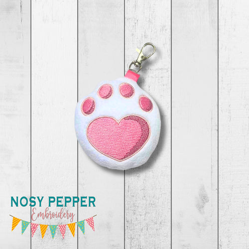 Paw mini stuffie machine embroidery design DIGITAL DOWNLOAD