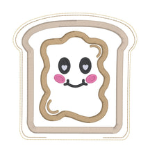 Load image into Gallery viewer, Peanut Butter stuffie (5 sizes included) machine embroidery design machine embroidery design DIGITAL DOWNLOAD