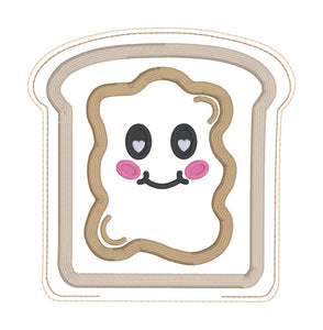 Peanut Butter stuffie (5 sizes included) machine embroidery design machine embroidery design DIGITAL DOWNLOAD