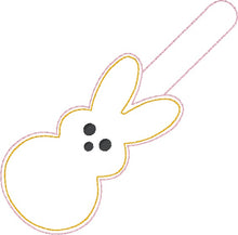 Load image into Gallery viewer, Marshmallow Bunny puff set machine embroidery design DIGITAL DOWNLOAD