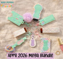 Load image into Gallery viewer, Peep Grab &amp; Go Collection – Machine Embroidery Designs (6 Designs Included) Digital Download