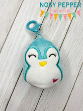 Load image into Gallery viewer, Penguin Squishie mini stuffie machine embroidery design machine embroidery design DIGITAL DOWNLOAD