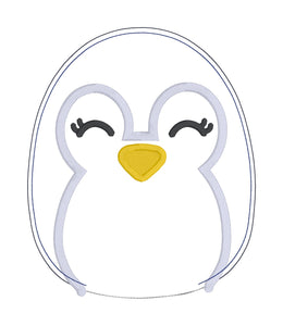 Penguin squishy stuffie (5 sizes included) machine embroidery design machine embroidery design DIGITAL DOWNLOAD