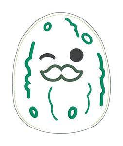 Pickle stuffie (5 sizes included) machine embroidery design machine embroidery design DIGITAL DOWNLOAD