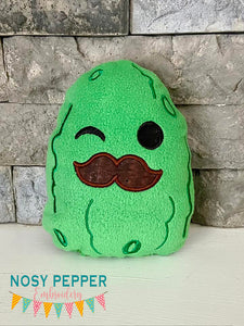Pickle stuffie (5 sizes included) machine embroidery design machine embroidery design DIGITAL DOWNLOAD