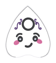 Load image into Gallery viewer, Planchette stuffie (5 sizes included) machine embroidery design DIGITAL DOWNLOAD