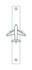Plane Shoe Charm machine embroidery design single and multi files (3 versions included) DIGITAL DOWNLOAD